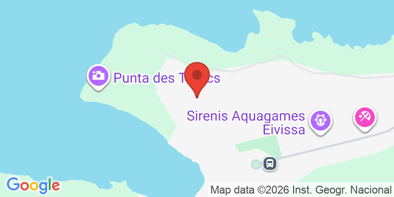 Mapa de la ubicación de Sirenis Seaview Country Club