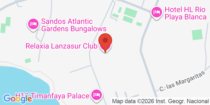 Mapa de la ubicación de Relaxia Lanzasur Club