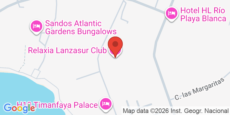 Mapa de la ubicación de Relaxia Lanzasur Club