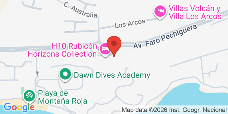 Mapa de la ubicación de H10 Rubicón Palace