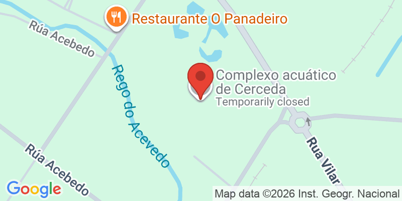 Mapa de la ubicación de Aquapark Cerceda