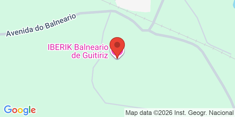 Mapa de la ubicación de IBERIK Balneario de Guitiriz