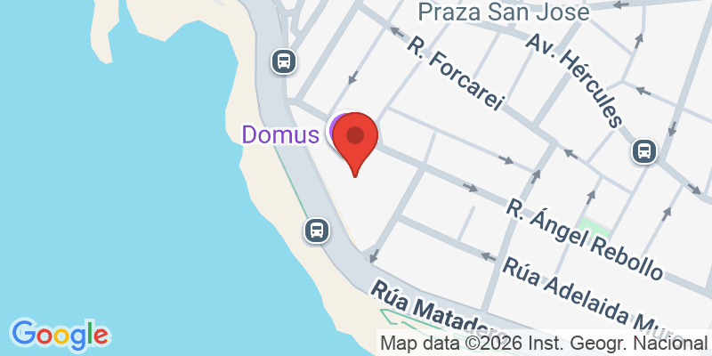 Mapa de la ubicación de Domus