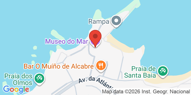 Mapa de la ubicación de Museo do Mar