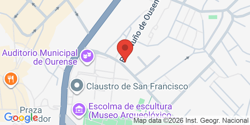 Mapa de la ubicación de Parque Ferroviario Carrileiros Foula