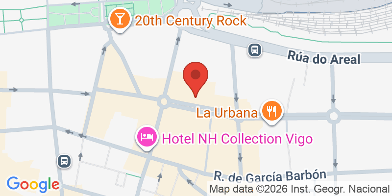 Mapa de la ubicación de Salinae - Centro Arqueolóxico do Areal