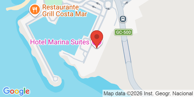 Mapa de la ubicación de Hotel Marina Suites