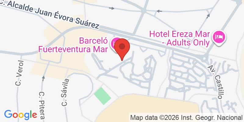 Mapa de la ubicación de Barceló Fuerteventura Thalasso Spa