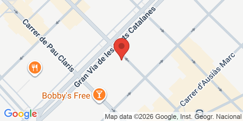 Mapa de la ubicación de ICON BCN