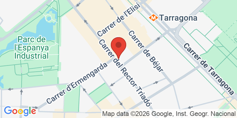 Mapa de la ubicación de The Urban Suites - Barcelona