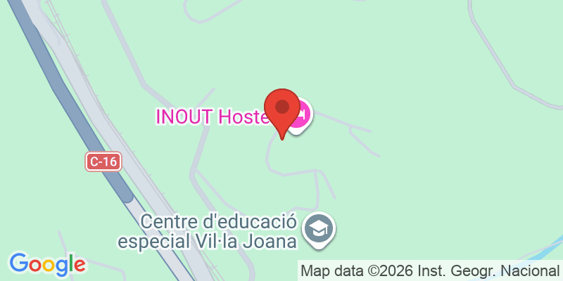 Mapa de la ubicación de Inout