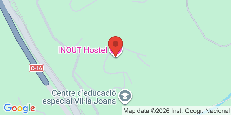 Mapa de la ubicación de Inout