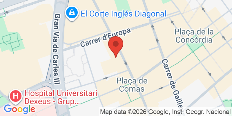 Mapa de la ubicación de Aparthotel Atenea