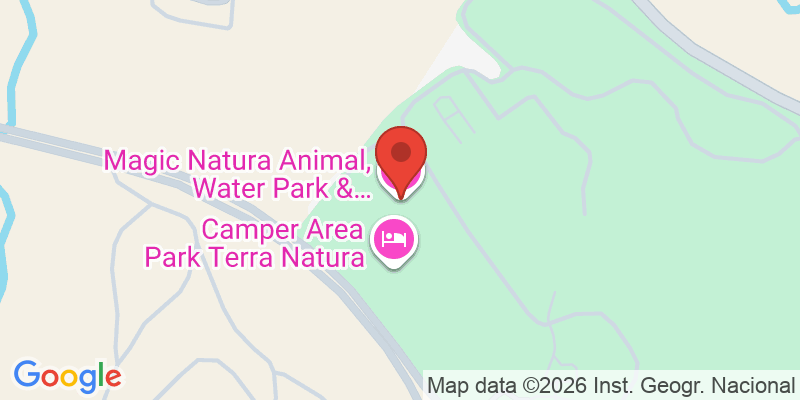 Mapa de la ubicación de Magic Natura Animal, Water Park & Polynesian Lodge Resort