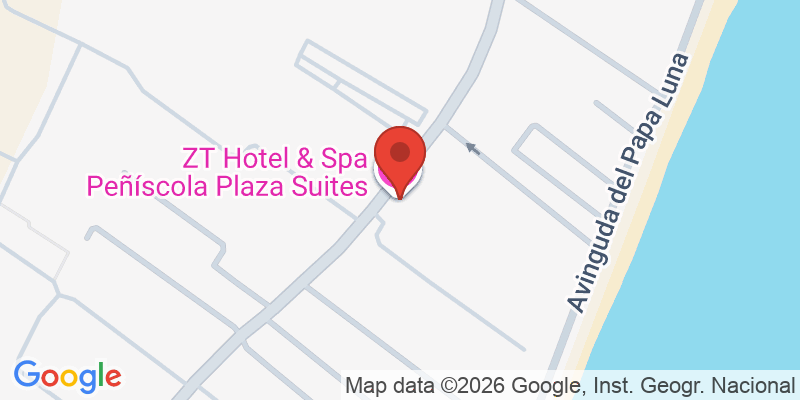 Mapa de la ubicación de Hotel & Spa Peñíscola Plaza Suites