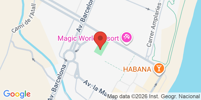 Mapa de la ubicación de Parque Infantil Mundo Fantasía