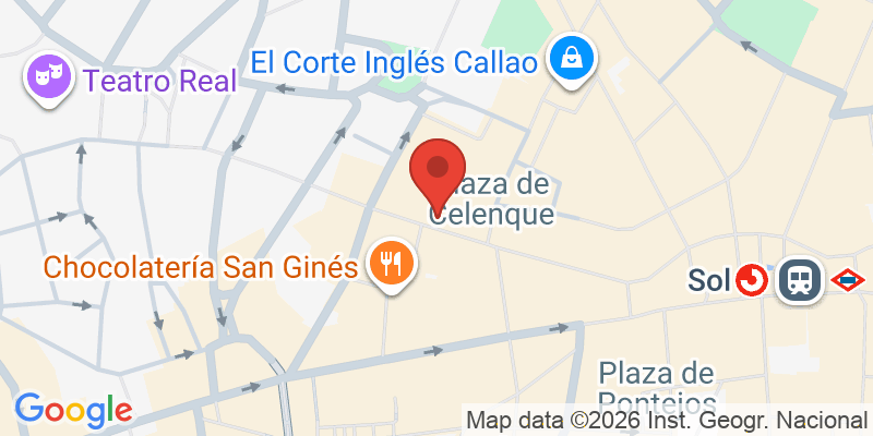 Mapa de la ubicación de Petit Palace Arenal