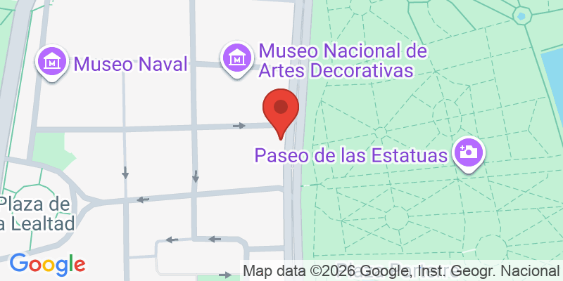 Mapa de la ubicación de Petit Palace Savoy Alfonso XII