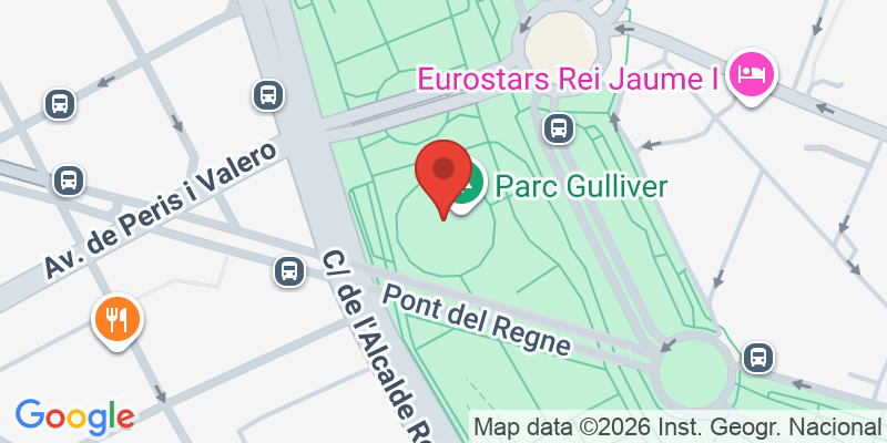 Mapa de la ubicación de Parque Gulliver