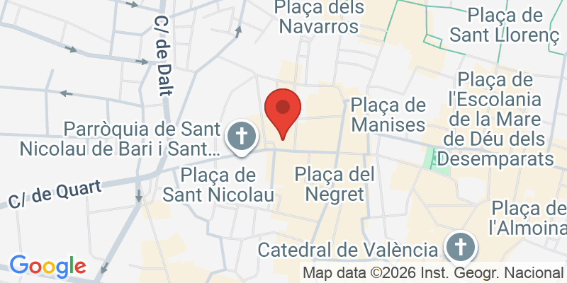 Mapa de la ubicación de L'Iber, Museo de los soldaditos de plomo