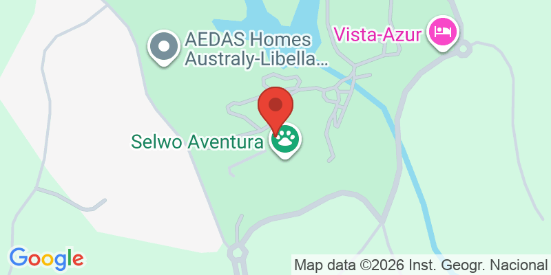 Mapa de la ubicación de Hotel Selwo Lodge