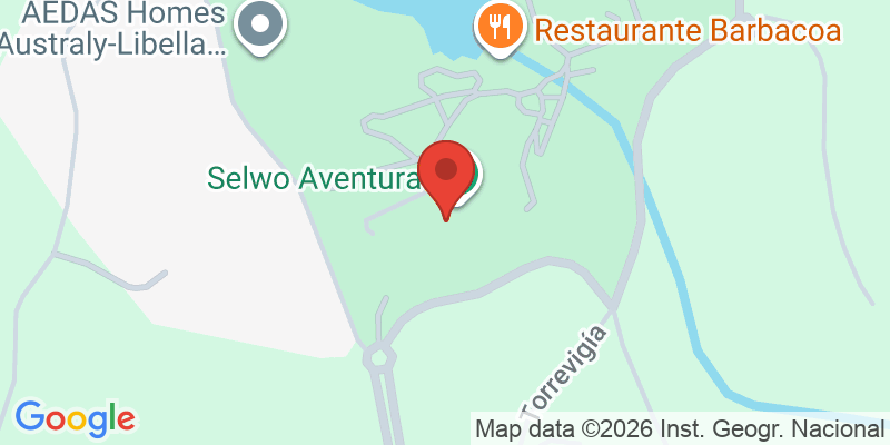 Mapa de la ubicación de Selwo Aventura