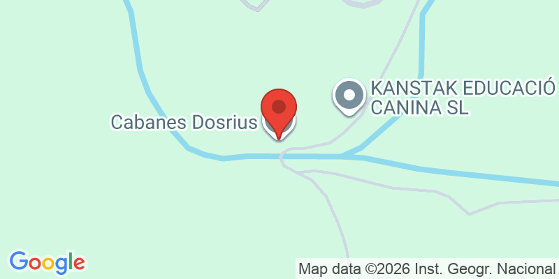 Mapa de la ubicación de Cabanes Dosrius