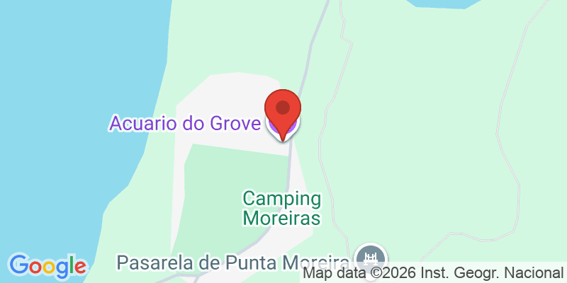 Mapa de la ubicación de Acuario do Grove