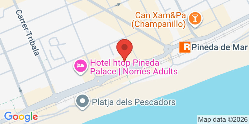 Mapa de la ubicación de AQUA Hotel Promenade & Spa
