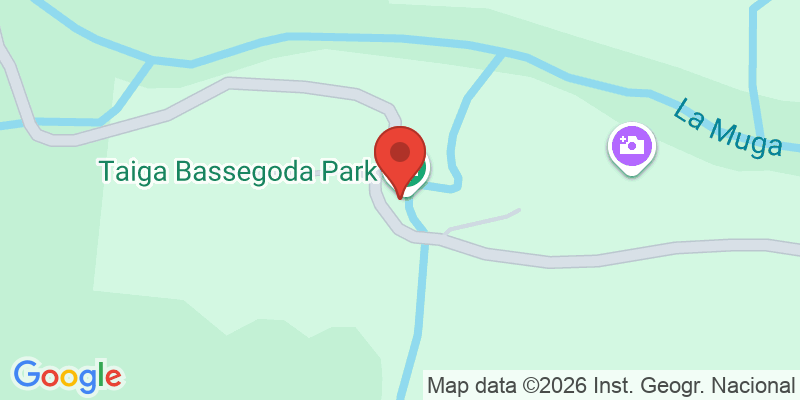 Mapa de la ubicación de Camping Bassegoda Park