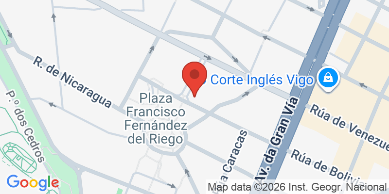 Mapa de la ubicación de Pizzería Chicote
