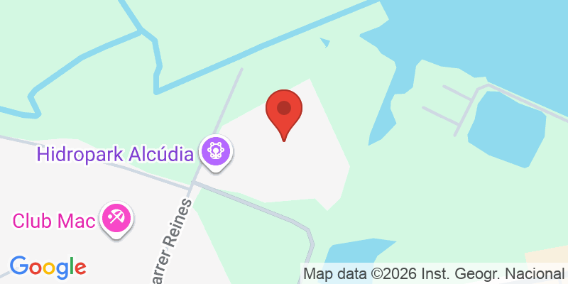 Mapa de la ubicación de Hidropark Alcúdia