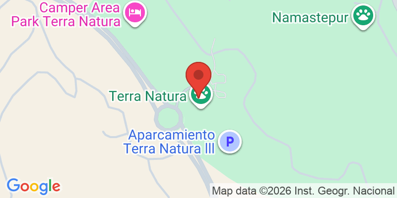 Mapa de la ubicación de Aqua Natura