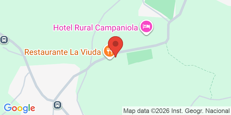 Mapa de la ubicación de Restaurante La Viuda