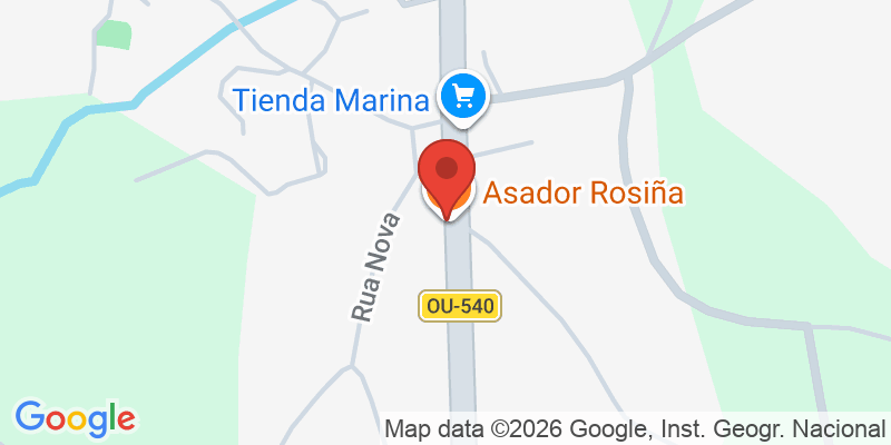 Mapa de la ubicación de Asador Rosiña