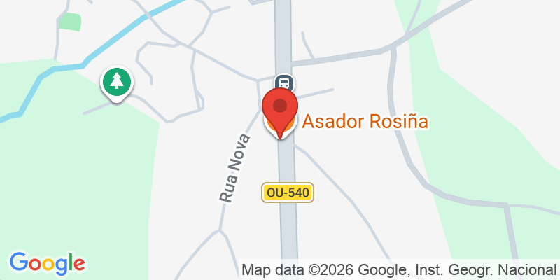 Mapa de la ubicación de Asador Rosiña