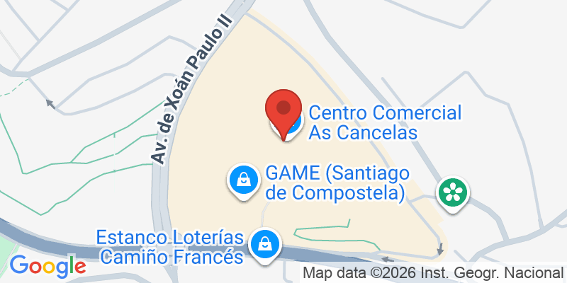 Mapa de la ubicación de Centro Comercial As Cancelas