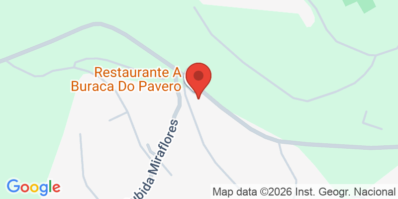 Mapa de la ubicación de Restaurante A Buraca Do Pavero