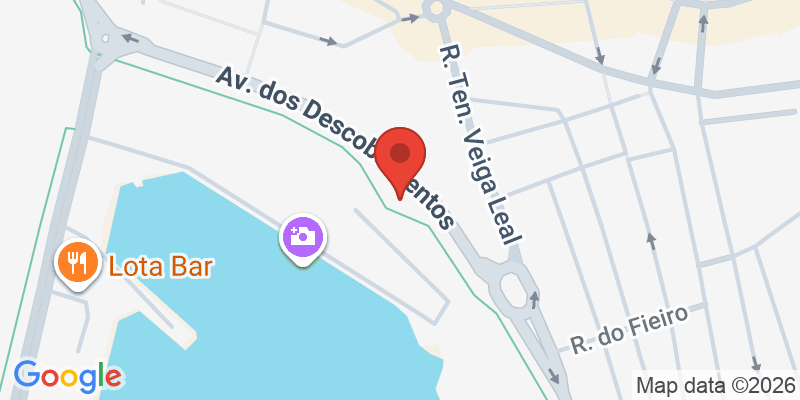 Mapa de la ubicación de Avenida dos Descobrimentos