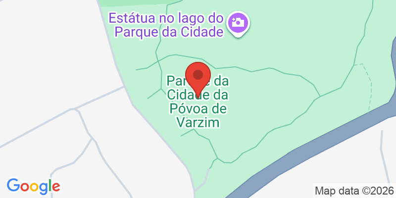 Mapa de la ubicación de Parque da cidade de Póvoa de Varzim