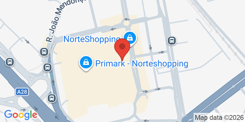 Mapa de la ubicación de NorteShopping