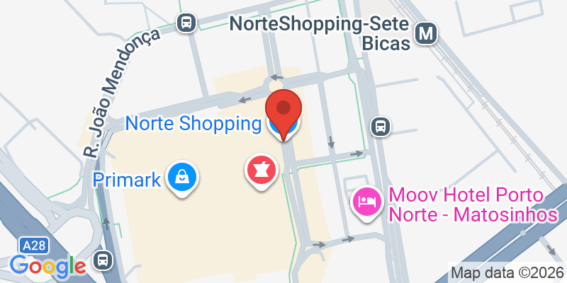 Mapa de la ubicación de NorteShopping