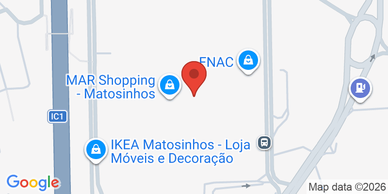 Mapa de la ubicación de MAR Shopping Matosinhos