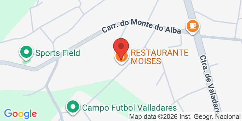Mapa de la ubicación de Moisés Restaurante
