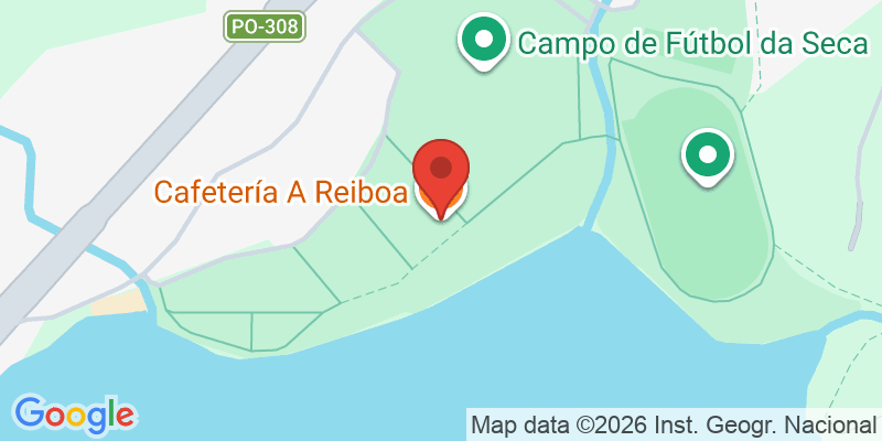 Mapa de la ubicación de A Reiboa