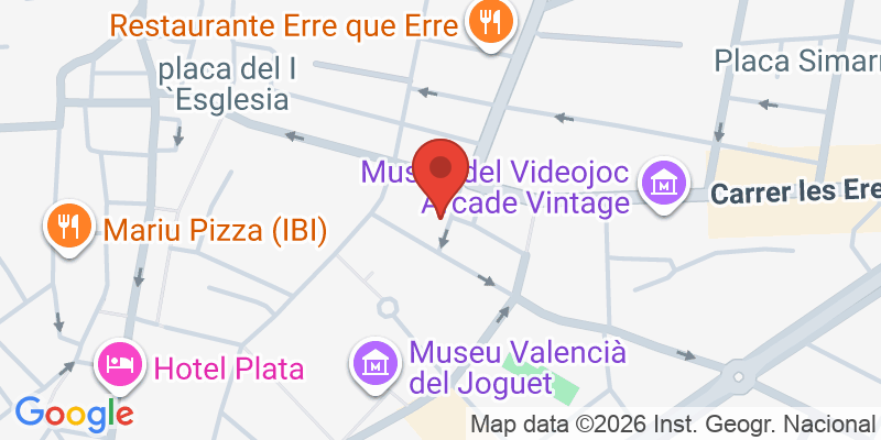 Mapa de la ubicación de Restaurante del Juguete