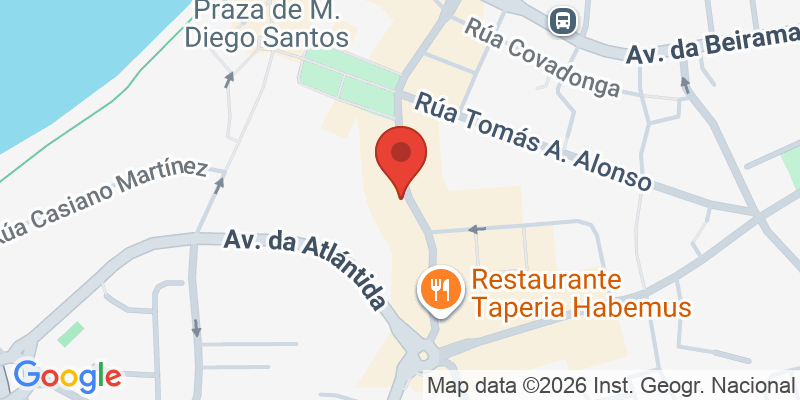 Mapa de la ubicación de Bocatería O´Cheo