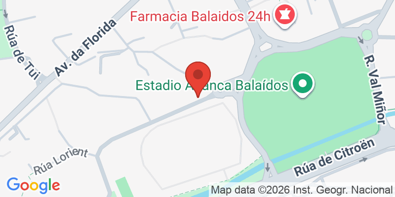 Mapa de la ubicación de El Trigal