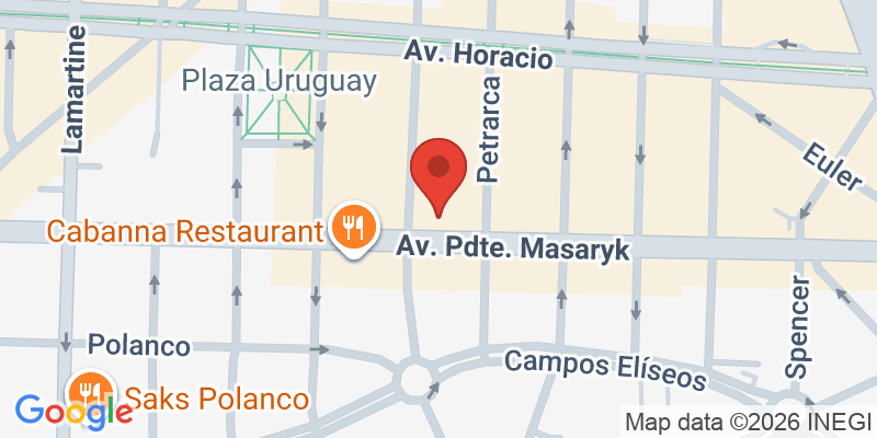 Mapa de la ubicación de California Pizza Kitchen Masaryk