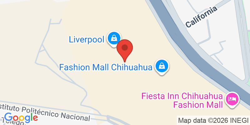 Mapa de la ubicación de Comicx Chihuahua